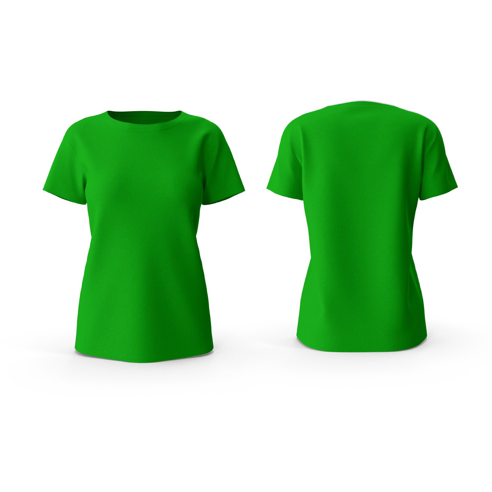 Women short sleeve and crew neck T-shirt 